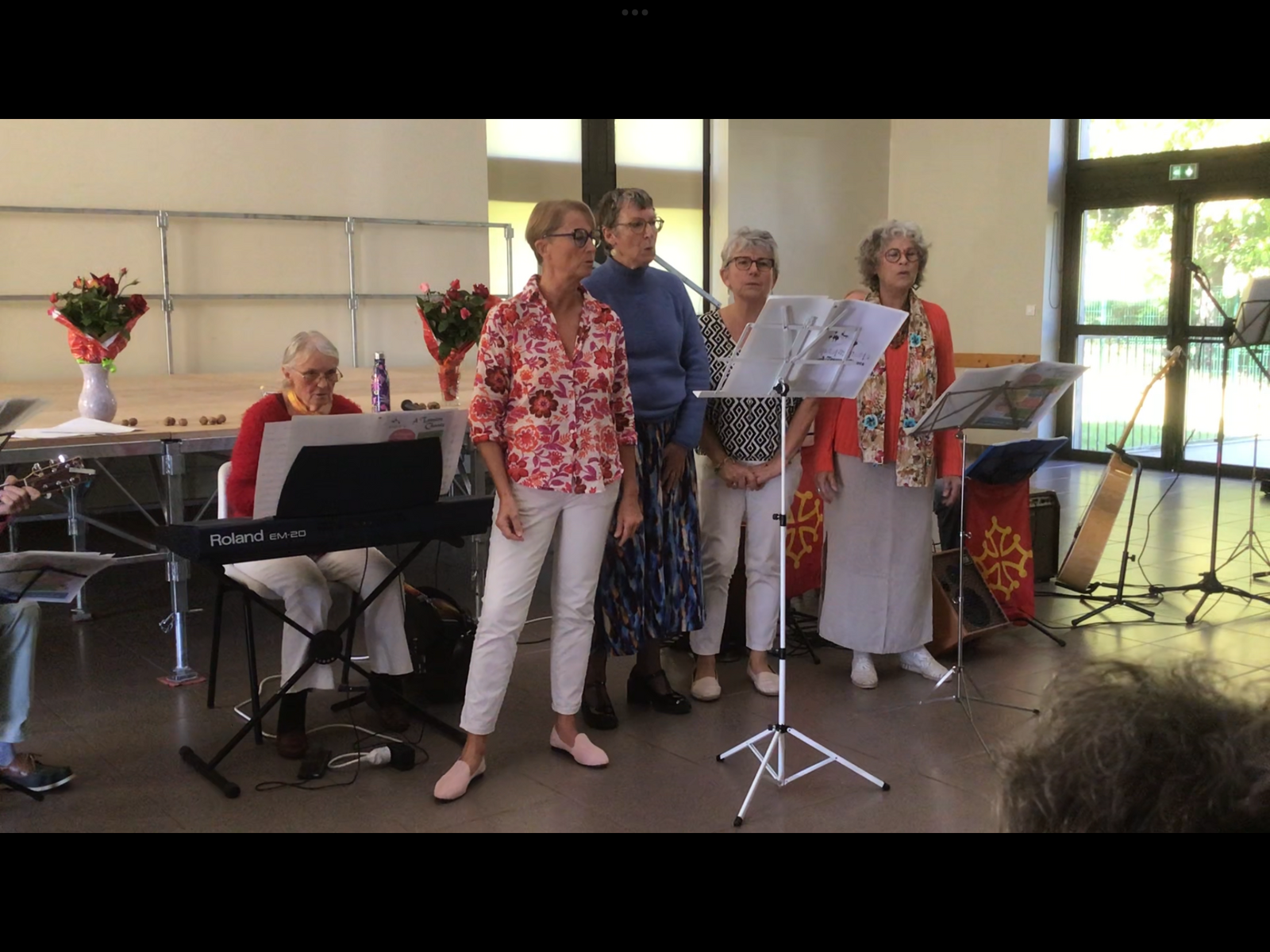 Prestation à Mouzens