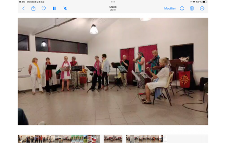 Soirée animée à St Chamassy